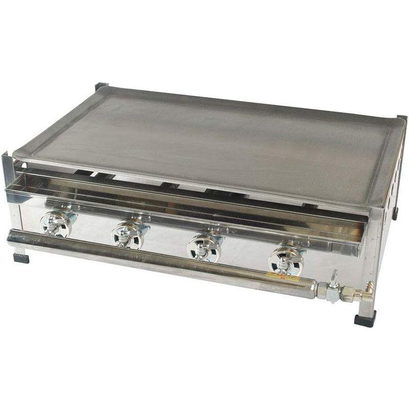 受賞店舗】IKK グリドル プレス鉄板 YS600 LPガス バーベキュー、調理