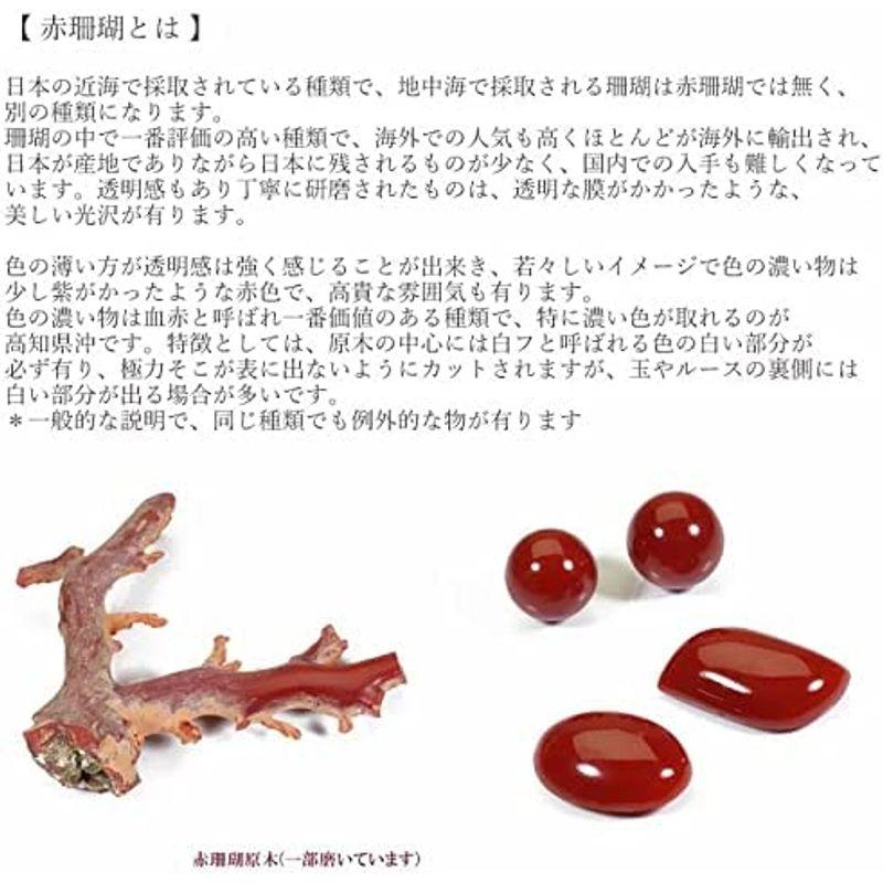 安い販売品 血赤珊瑚 カフス タイピン シルバー 無染色 SANSUI