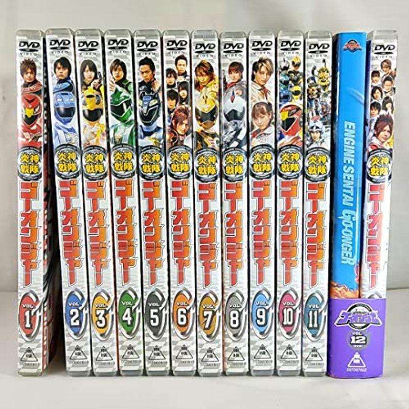 DVD 炎神戦隊ゴーオンジャー 全12巻 初回版