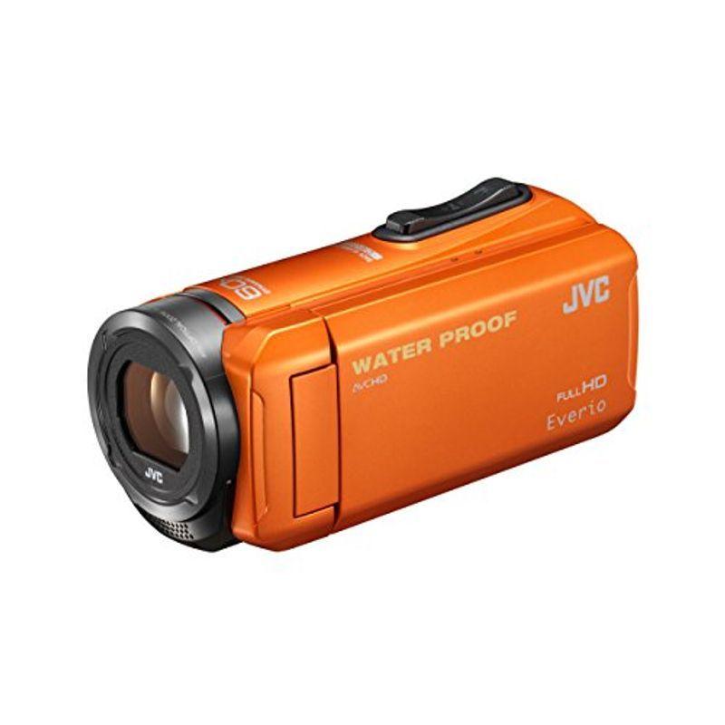 大きい割引 JVC KENWOOD JVC ビデオカメラ EVERIO 防水 防塵 内蔵メモリー32GB オレンジ GZ-R300-D その他ビデオカメラ本体