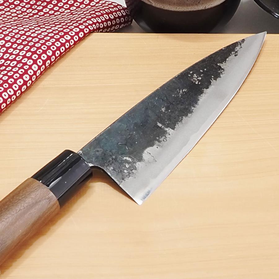 万能包丁 舟行包丁 白紙 両刃 16.5cm 土佐打刃物 和包丁 料理包丁 三徳