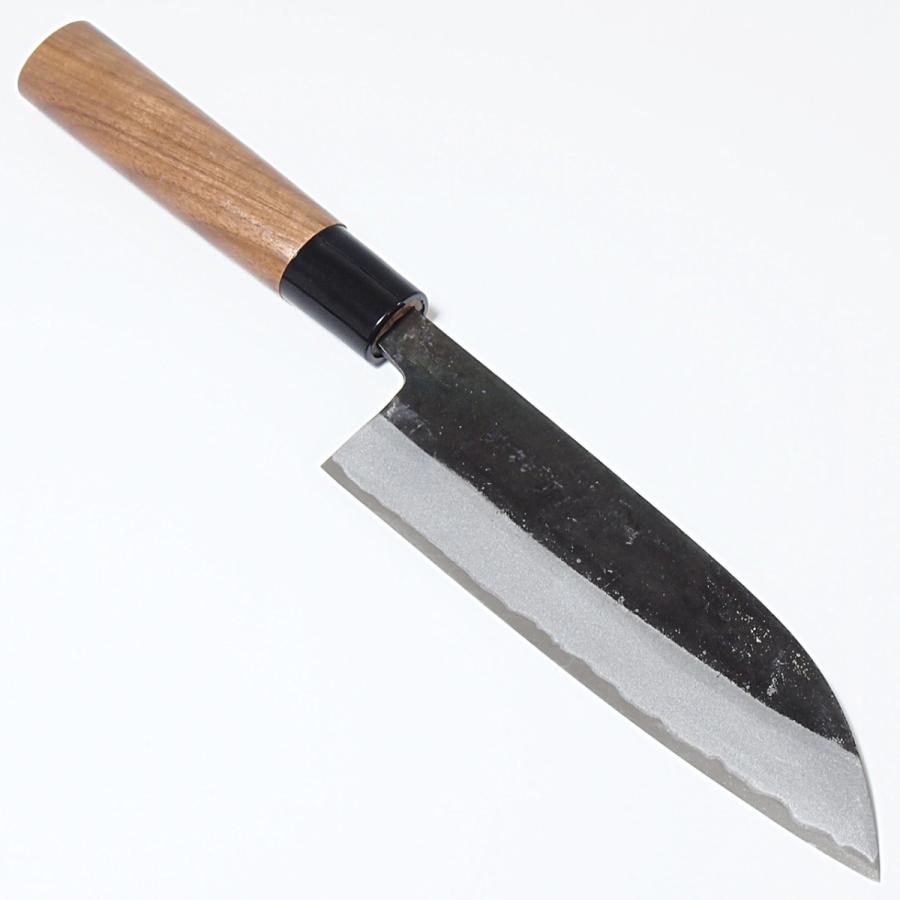 刃渡り16.5cm 三徳包丁 黒打ち 青二鋼(藤助作)土佐打刃物 :hh-tsantokuk-a165:土佐打刃物屋 - 通販 - Yahoo!ショッピング 刃渡り16.5cm 三徳包丁 黒打ち 青二鋼(藤助作)土佐打刃物 :hh-tsantokuk-a165:土佐打刃物屋 - 通販 - Yahoo!ショッピング