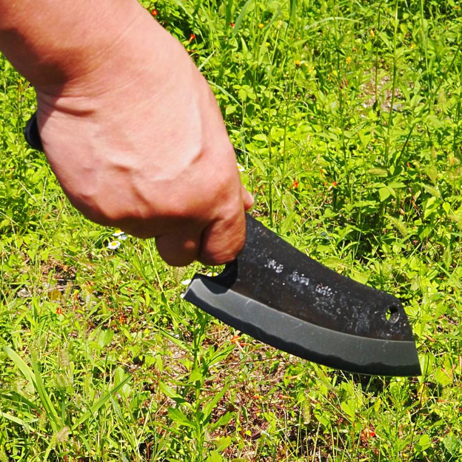 アウトドアナイフ ブッチャーナイフ 青紙 刃長17cm フルタング アウトドアナイフ ブッチャーナイフ 青紙 刃長17cm フルタング