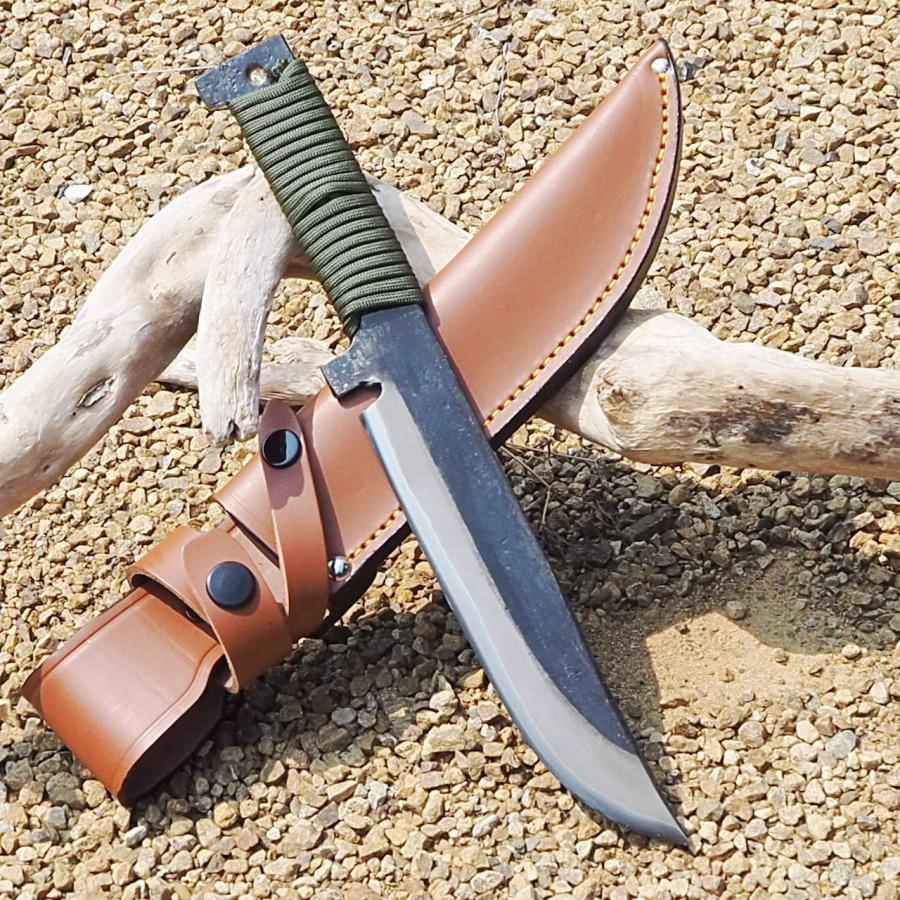 日本刀　残欠　ナイフ　⑨ 美刀　フルタング　バトニング　キャンプ　釣り Amazon.co.jp: みきかじや村 ナイフ キャンプ フルタング