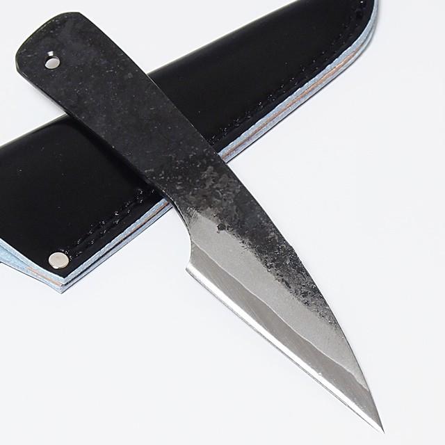 アウトドアナイフ 捌き型ミニナイフ 刃長7cm 青紙 切り出し アウトドアナイフ 捌き型ミニナイフ 刃長7cm 青紙 切り出し