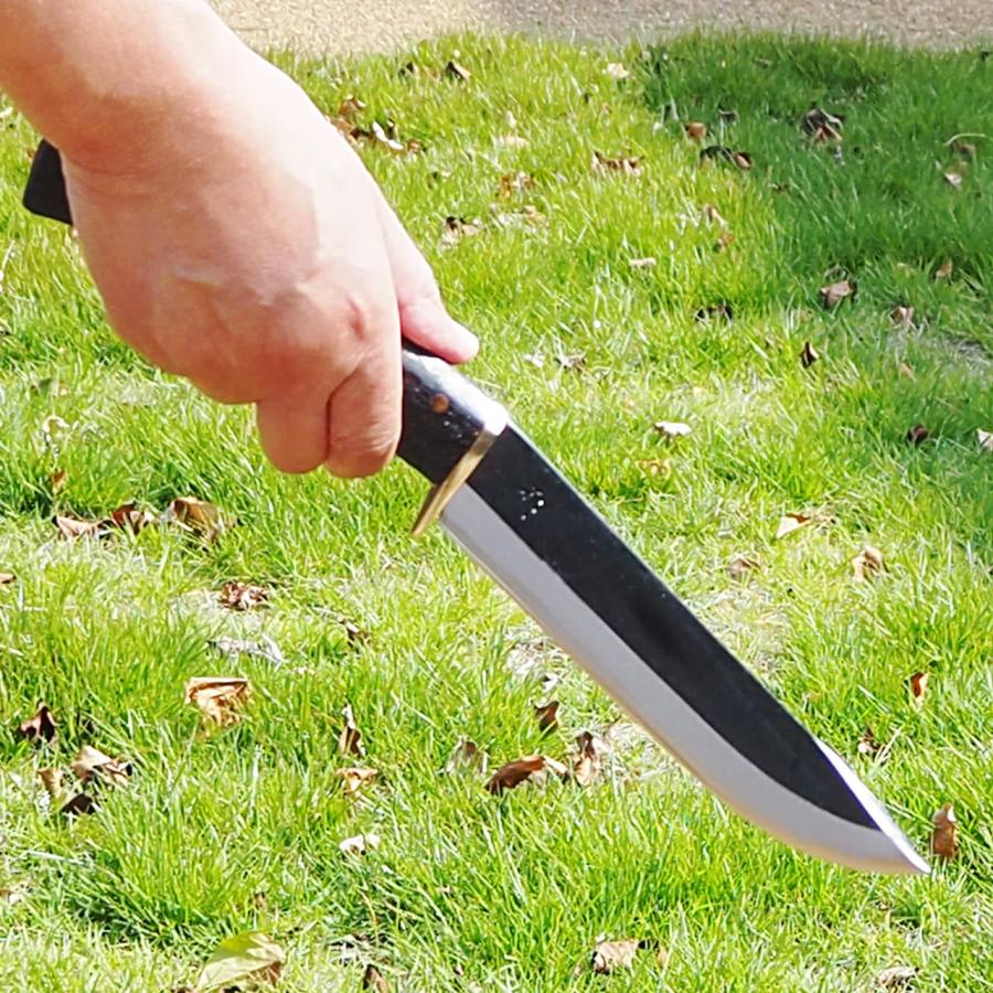レッドオルカ+1 剣鉈 黒打 18cm 青紙 和式ナイフ ハンティング レッドオルカ+1 剣鉈 黒打 18cm 青紙 和式ナイフ ハンティング