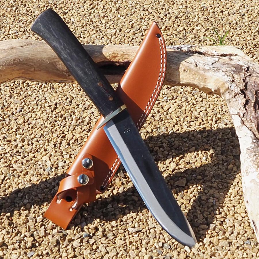 レッドオルカ+1 剣鉈 黒打 24cm 青紙 和式ナイフ ハンティング レッドオルカ+1 剣鉈 黒打 24cm 青紙 和式ナイフ ハンティング