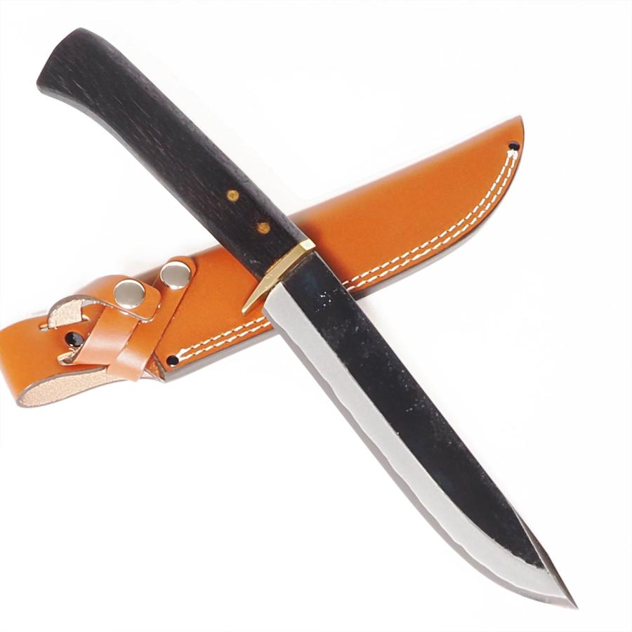 レッドオルカ+1 剣鉈 黒打 24cm 青紙 和式ナイフ ハンティング レッドオルカ+1 剣鉈 黒打 24cm 青紙 和式ナイフ ハンティング