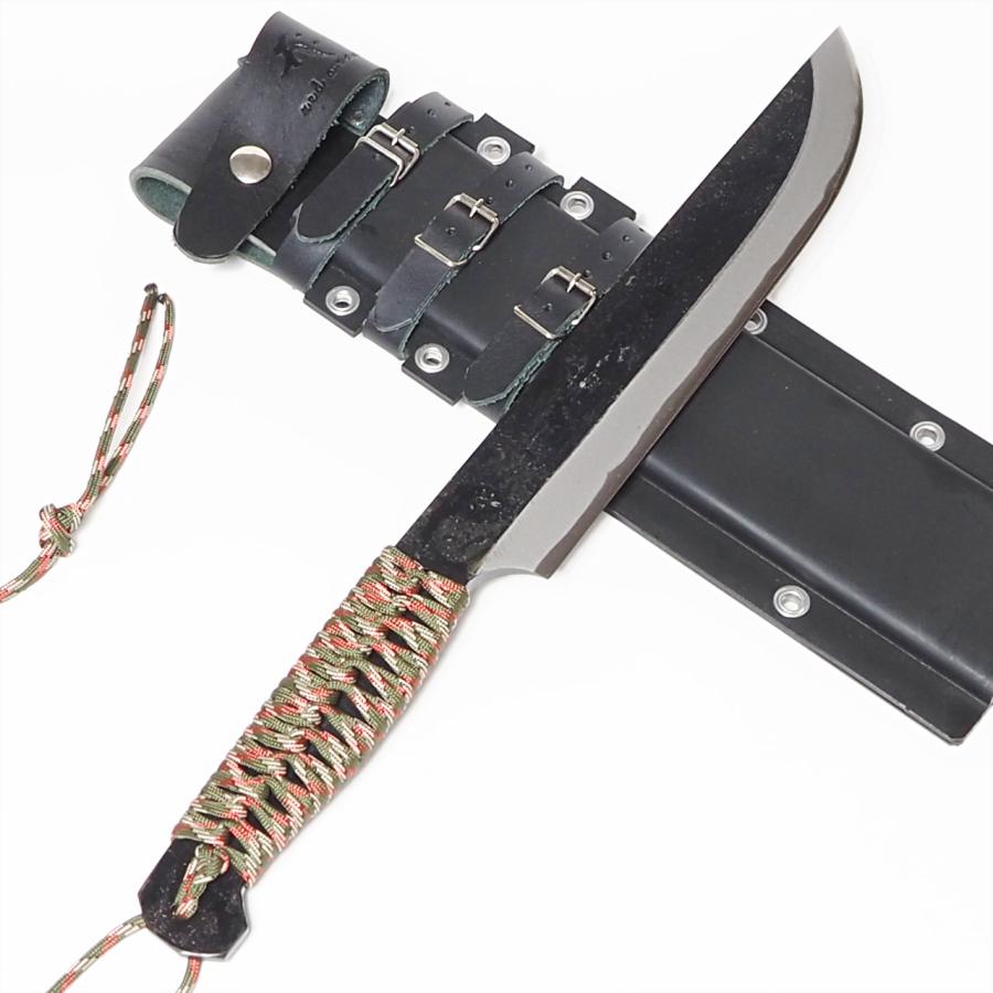 レッドオルカ+1 共柄剣鉈 大和 24cm 白紙 和式ナイフ レッドオルカ+1 共柄剣鉈 大和 24cm 白紙 和式ナイフ
