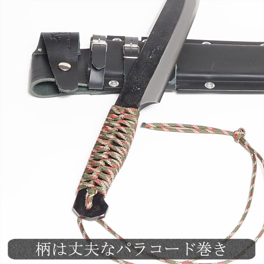 レッドオルカ+1 共柄剣鉈 大和 24cm 白紙 和式ナイフ レッドオルカ+1 共柄剣鉈 大和 24cm 白紙 和式ナイフ