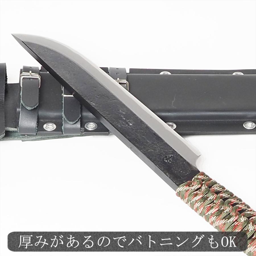 レッドオルカ+1 共柄剣鉈 大和 24cm 白紙 和式ナイフ レッドオルカ+1 共柄剣鉈 大和 24cm 白紙 和式ナイフ