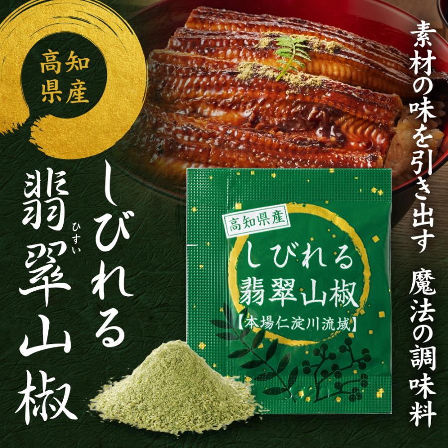 土佐料理司 しびれる翡翠山椒 5袋セット 送料無料 高知県 高知県産 仁
