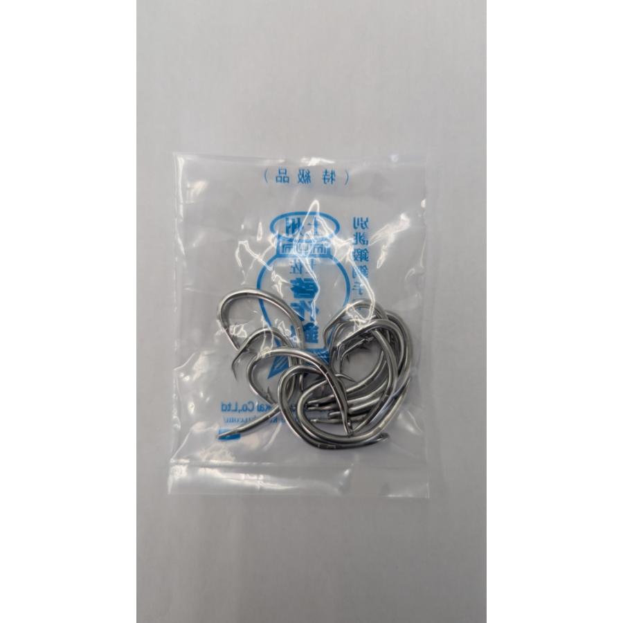 土佐啓作釣2.4寸（3.0mm）ムツ釣中間振穴明（約2.5mm） 熱処理対応 