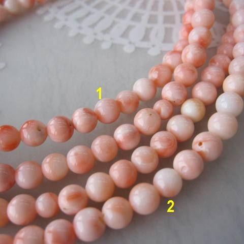 【メール便】 ピンク珊瑚の数珠（念珠）（真言宗）・二輪/（約5.7ミリ）/『宝石サンゴ』 【P1920958633】(12012円)