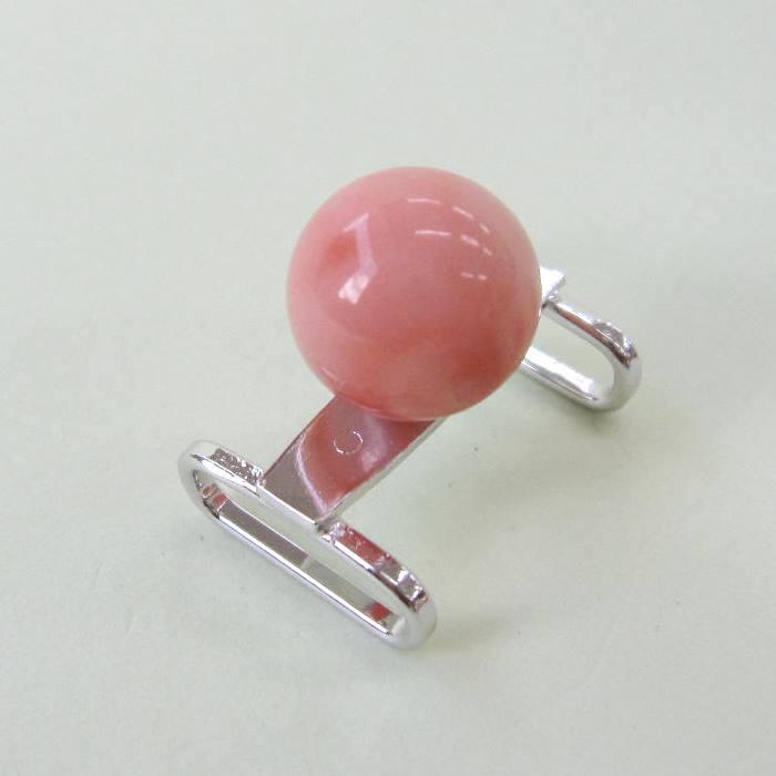 3月誕生石 本珊瑚珊瑚帯留帯留め着物サンゴ