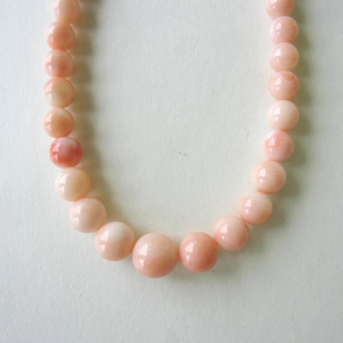 ピンクさんごネックレス　18kt Itary 楽天市場】≪1年保証付き≫ピンク珊瑚 桜彫 ネックレス ペンダント