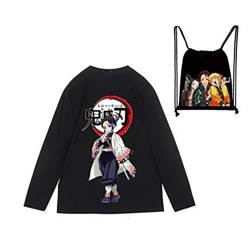 KOCEKID 鬼滅の刃用 長袖シャツ 子供 ロンｔ キッズ 上着 男の子 女の子 100％綿 子供服 プリント 長袖tシャツ かわいい 柔らかい 春