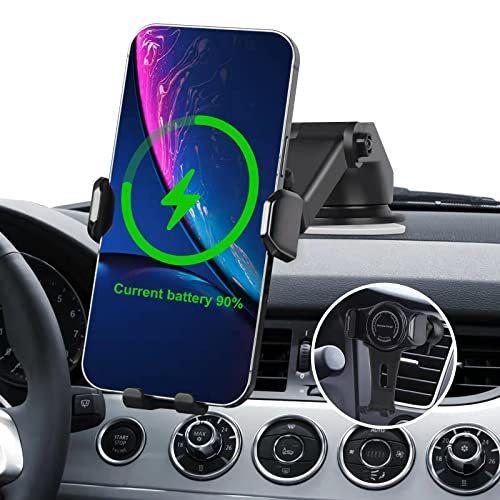 15w 車載ワイヤレス充電器 車載ホルダー スマホホルダー 車 スマホスタンド 自動開閉 片手脱着 取り付け簡単 接着剤吸引カップ エアコンコンセント Pod 09gb87zpq トサショップ 通販 Yahoo ショッピング