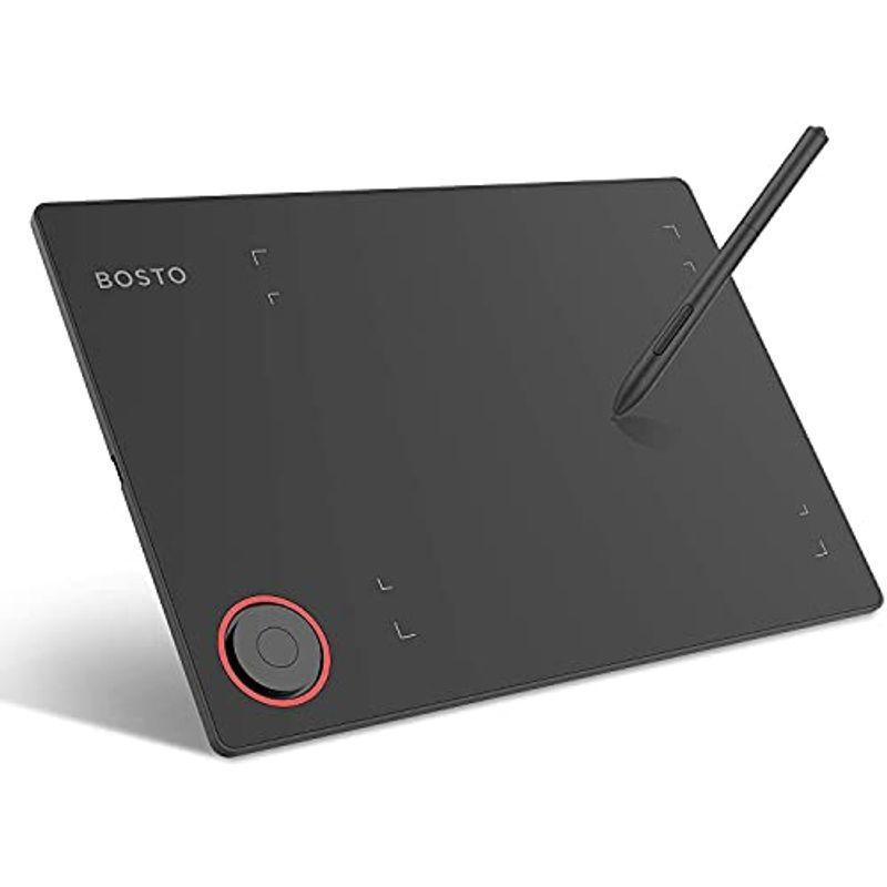福袋 BOSTO T608 ペンタブレット ペンタブ 8x6インチ 携帯接続可 電源不要ペン 8192レベル筆圧 充電不要ペン Windows6. タブレット