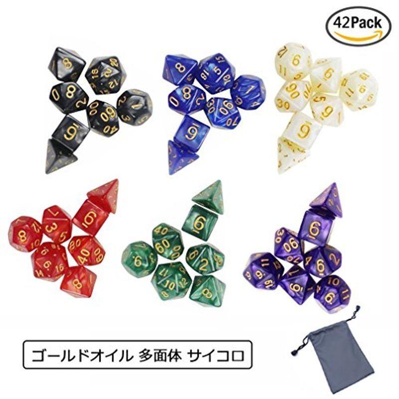 激安大特価 おもちゃ ダイス Maveek マビーカ ホワイトオイル 多面体 サイコロ ダイスセット ボードゲーム カード ゲーム 用 収納袋付き ゴールドオイ Www Threeriversofs Com