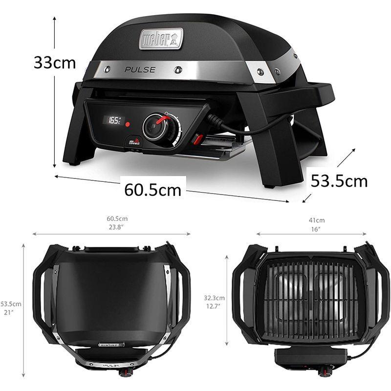 ウェーバー(er) バーベキューコンロ パルス 1000 PULSE 1000 プローブ2本入り 電気 パルス スマートデバイス BBQ