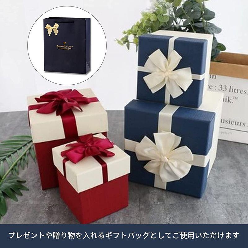 Henan 紙袋 プレゼント 袋 10枚入 ギフトバッグ ラッピング袋 大きい 最大84 オフ リボン プレゼント袋 商品袋 シンプル 手提げ紙袋 おしゃれ