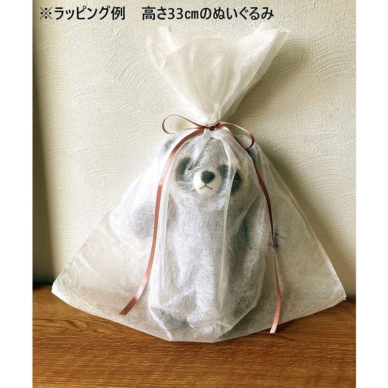 スペシャルオファ 不織布ラッピング袋 Lサイズ 巾50 高さ58 お得な100枚セット ギフト袋 収納袋 シンプル Teaandtwigs De
