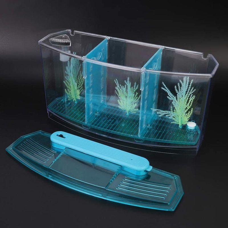 小型水族館 アクアリウムセット 水槽セット ベタ 水槽 おしゃれ 省エネ 隔離プレート 2枚 メダカ 熱帯魚 水換え簡単 蓄光水草付 ミニ Tosaショッピング 通販 Yahoo ショッピング