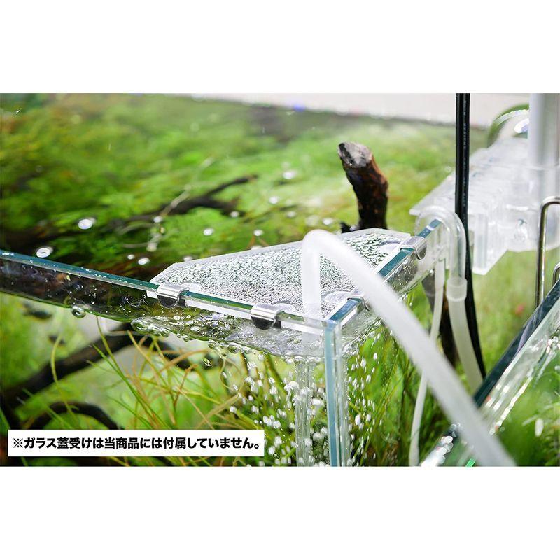 エアガード 小 小型水槽 ６０cm水槽用aquashop Wasabi水槽の角に置くだけ簡単エアレーションの水しぶきをガッチリガード 水草水 Tosaショッピング 通販 Yahoo ショッピング