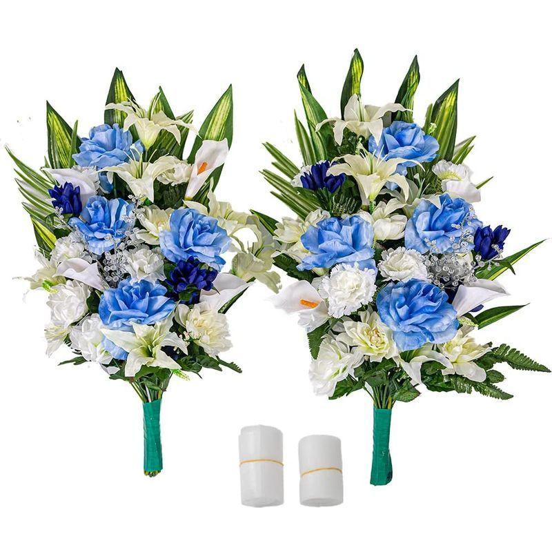 カトリック用 バラ ユリ リンドウ カラー 花束 造花 2束固定具付き プリザーブドフラワー 造花 洋花 アレ ならショッピング ランキングや口コミも豊富なネット通販 更にお得なpaypay残高も スマホアプリも充実で毎日どこからでも気になる商品を