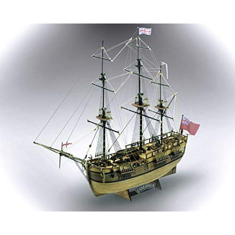 マモリ社 輸入木製帆船模型 MV47 エンデバー H.M.S. ENDEAVOUR