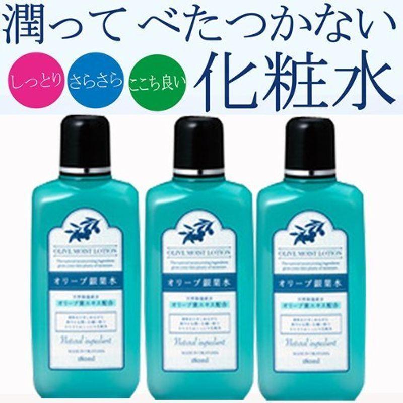市販 3個日本オリーブ オリーブマノン リーフローション 銀葉水 180ml x3個 4965363005917-3