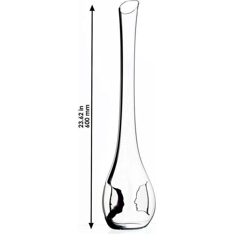 84％以上節約 お多福リーデル デカンタ ブラック タイ アマデオ 1500cc