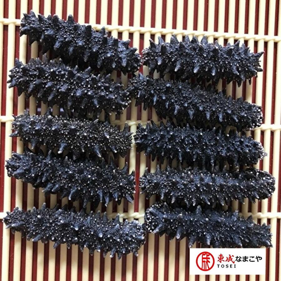 東成 化粧箱 純淡干 黒なまこ 北海道産 500G70個前後 特A級品 ナマコ 海参 黒ナマコ 黒海参 乾燥なまこ 乾燥ナマコ 干しナマコ 干しなまこの画像