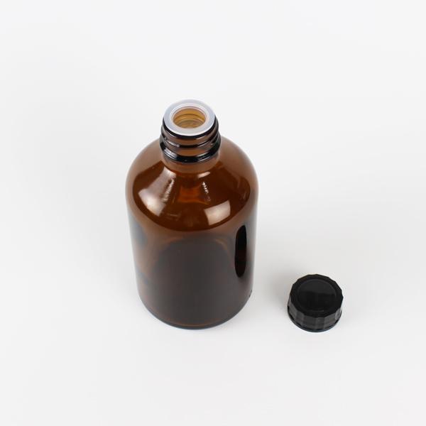 遮光瓶 茶色ボトル アロマボトル ガラスボトル 250ml保管容器 : 容器