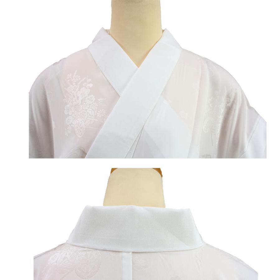 【未使用】正絹 長襦袢(袖無双) 居敷当付き 訳あり 正絹 長襦袢 袖無双 居敷当て付き 仕上り 女物 レディース
