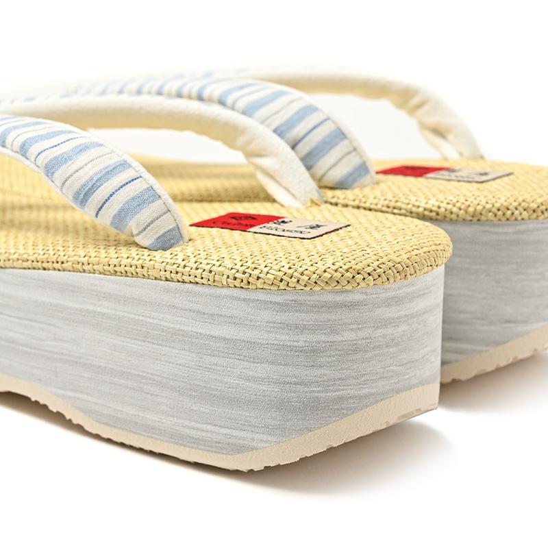 菱屋謹製 草履 カレンブロッソ 女物 レディース 女性 カフェ草履 送料