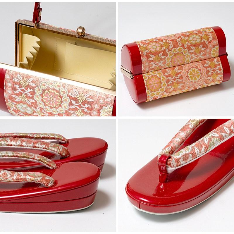 訳あり 草履バッグセット 草履 Fサイズ 24.5cm レディース 女物