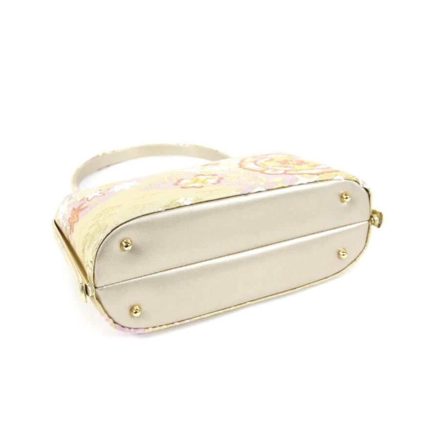 呉服屋 草履バッグセット 金×赤×紫 草履24.0cm 着物 おしゃれ セット