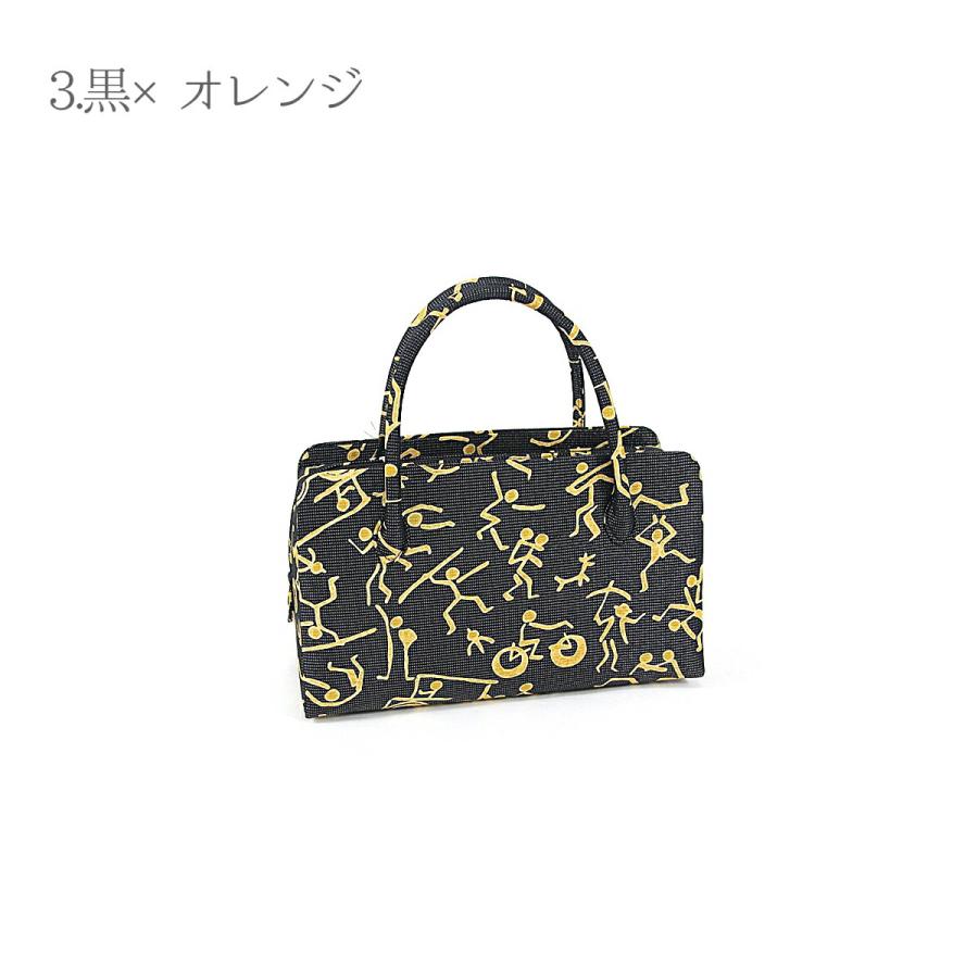 岡重謹製 利休バッグ お茶席バッグ 正絹友禅バッグ 西陣織 女性用 お茶