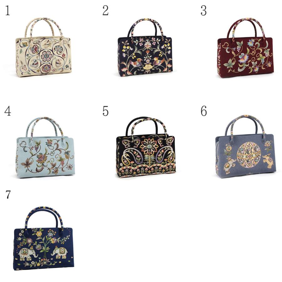 サ*バ様 □岡重　京都OKAJIMA 利休バッグ　正絹　和装　友禅　お茶席 岡重謹製 利休バッグ お茶席バッグ 正絹友禅バッグ 女性用 お茶