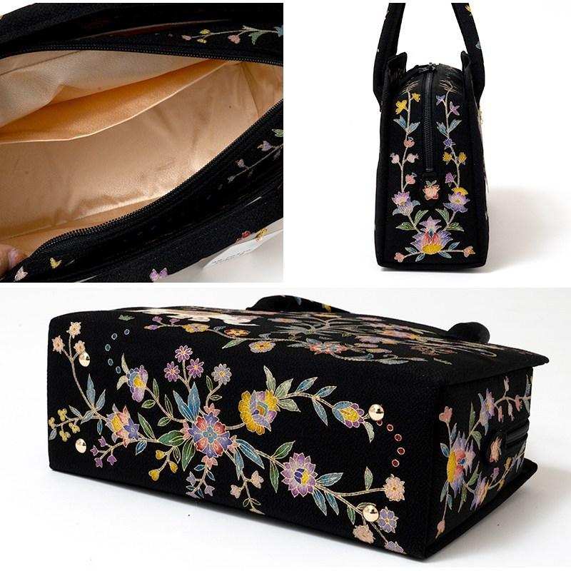 新品未使用品　岡重 吉祥文様 和装バッグ 岡重 OKAJIMA 茶 楽天市場】岡重 バッグ（和装小物｜和服）：レディース