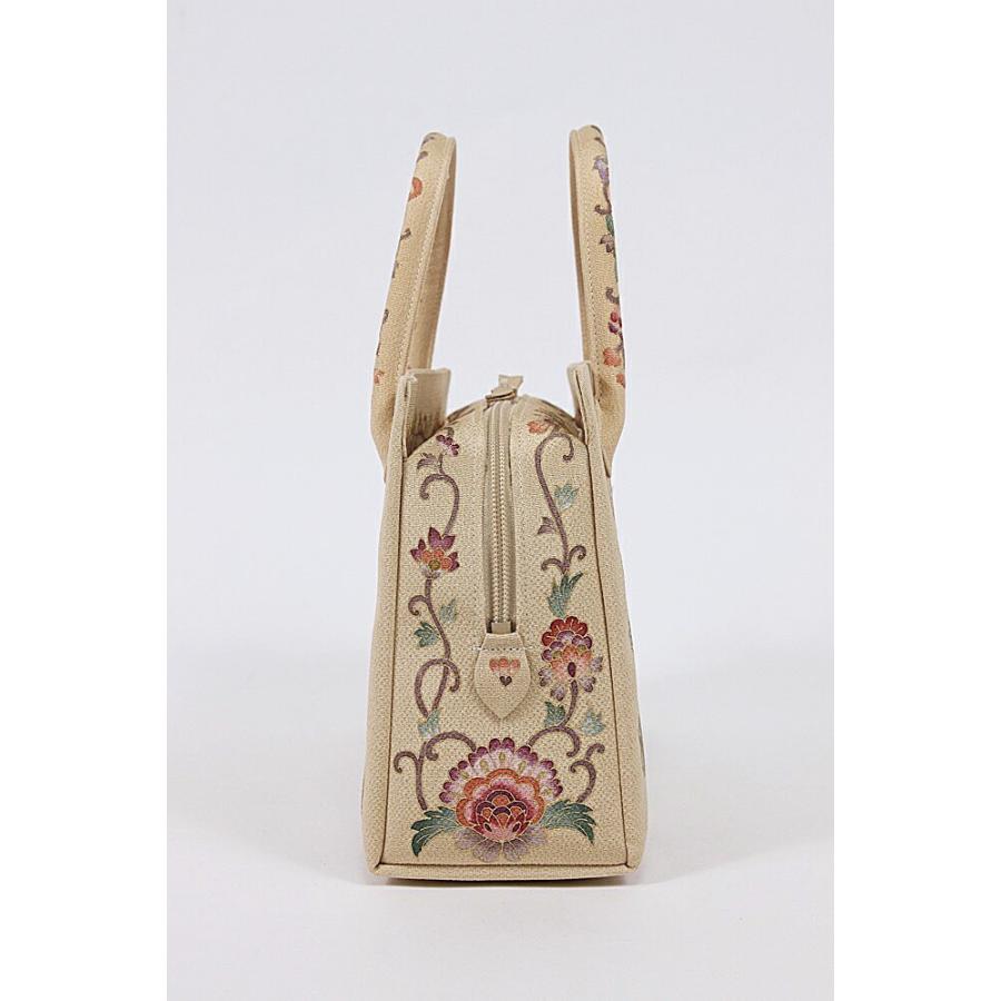 岡重謹製 利休バッグ お茶席バッグ 正絹友禅バッグ 女性用 お茶席