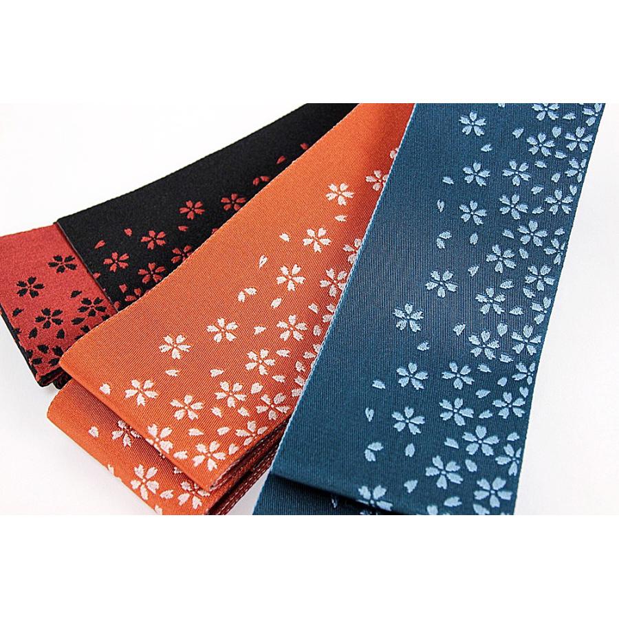 弓道用正絹製角帯 東山堂