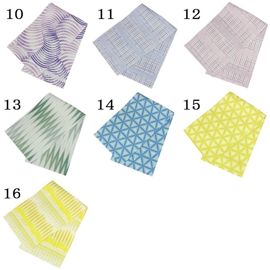 呉服屋 訳あり 本麻 八寸名古屋帯 夏用 インクジェット加工 浴衣用