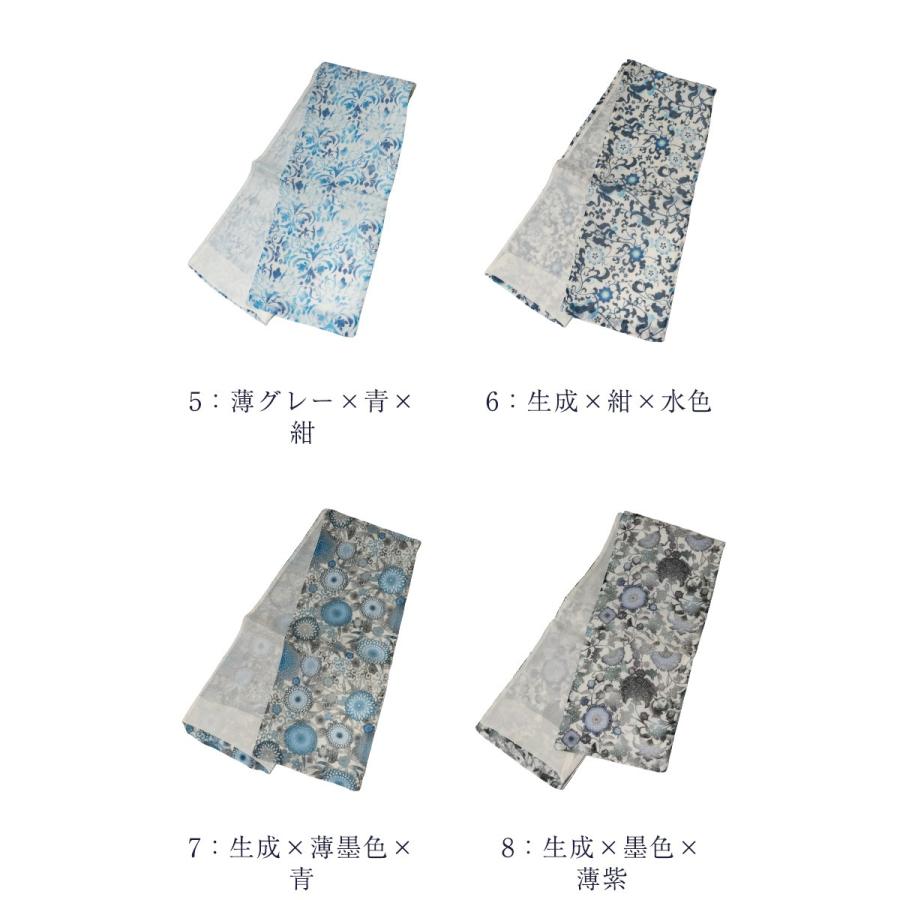 訳あり 正絹 紗 袋帯 レディース 女物 インクジェット 夏用 日本製 メーカー処分品 送料無料の画像