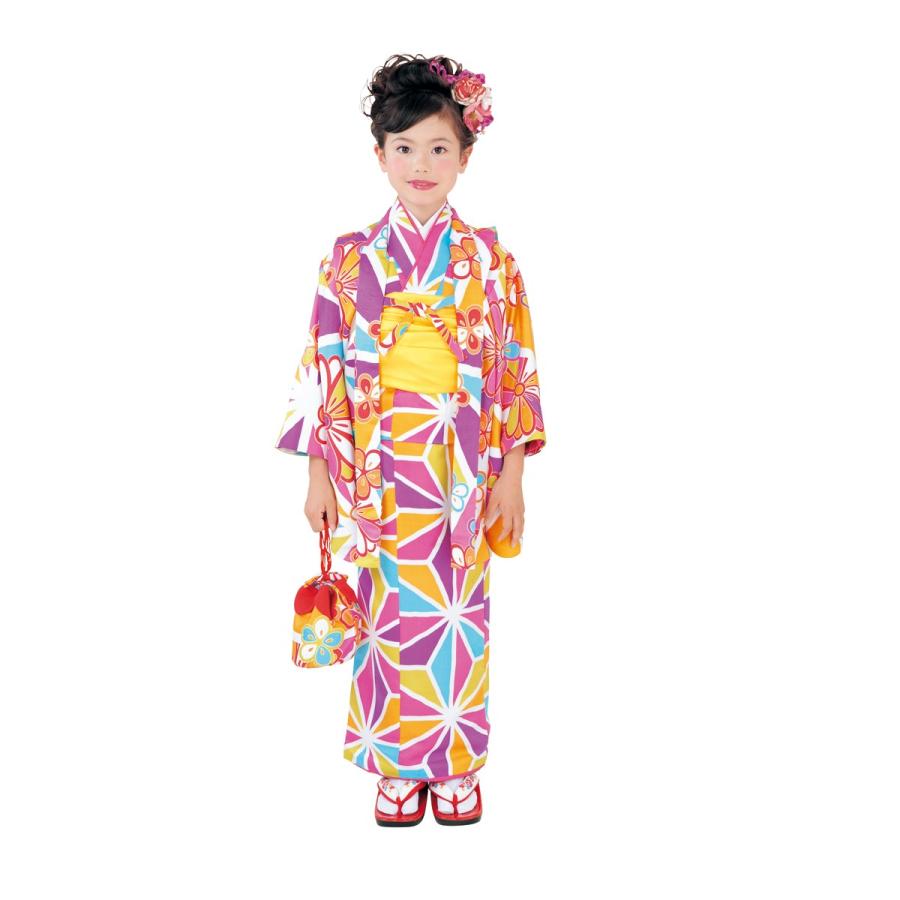 七五三 着物 3歳 5歳 7歳 6点セット 子供 女の子 呉服屋 新柄 紫
