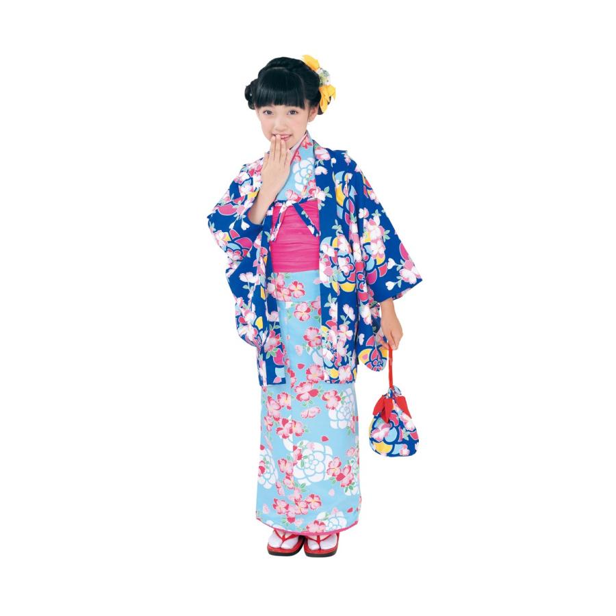 CLUB H・L ちびっこ おでかけ着物6点セット 着物 女の子 羽織 CLUB H・L ちびっこ おでかけ着物6点セット 着物 女の子 羽織