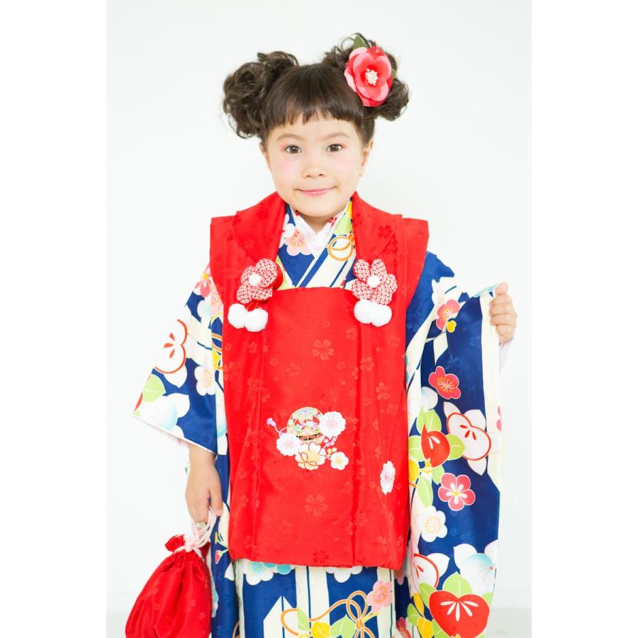 七五三 被布セット 3歳 七五三きもの被布セット 正月 晴れ着