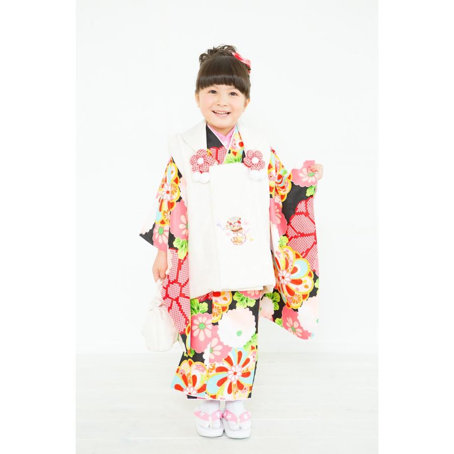 七五三 被布セット 3歳 七五三きもの被布セット 正月 晴れ着 お祝い